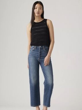 Women’s Levi’s Ribcage Straight Ankle Jeans